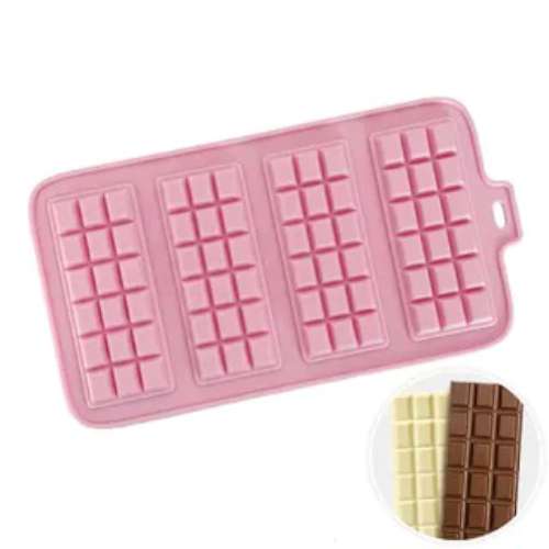 Silicone Chocolate Bar Mould - Click Image to Close